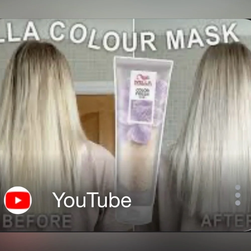 New Wella Color Fresh Pearl Blonde Color Depositing Mask Sealed Full Size - Picture 5 of 5